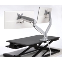 Kensington SmartFit One-Touch Height-Adjustable Dual Monitor Arm Kensington SmartFit One-Touch Height-Adjustable Dual Monitor Arm