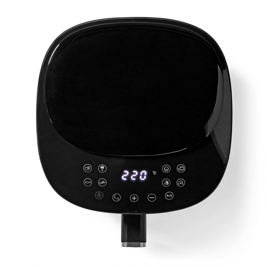 Nedis KAAF160BK fryer Single 4.2 L Stand-alone 1300 W Hot air fryer Black – 4