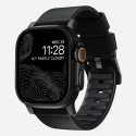 Nomad Active Band Pro Grupa Melns Āda, Nerūsējošs tērauds Nomad Active Band Pro Grupa Melns Āda, Nerūsējošs tērauds