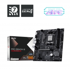 MSI PRO B840M-B emaplaat AMD B840 Protsessoripesa AM5 Mikro ATX