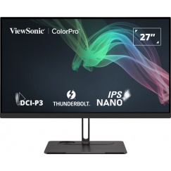 Viewsonic VP Series VP2776T-4K kompiuterio monitorius 68,6 cm (27") 3840 x 2160 pikseliai 4K Ultra HD LED Juoda