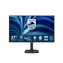 Philips 3000 series 27B2U3601/00 tietokoneen litteä näyttö 68,6 cm (27") 2560 x 1440 pikseliä Quad HD LCD Musta