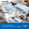 TP-Link Tapo C245D Сферический IP камера видеонаблюдения Для помещений 2304 x 1296 пикселей Потолок/ TP-Link Tapo C245D Сферический IP камера видеонаблюдения Для помещений 2304 x 1296 пикселей Потолок/