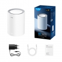 Cudy M3600 Двухдиапазонный (2,4Ггц/5Ггц) Wi-Fi 7 (802.11be) Белый 3 Внутренний Cudy M3600 Двухдиапазонный (2,4Ггц/5Ггц) Wi-Fi 7 (802.11be) Белый 3 Внутренний