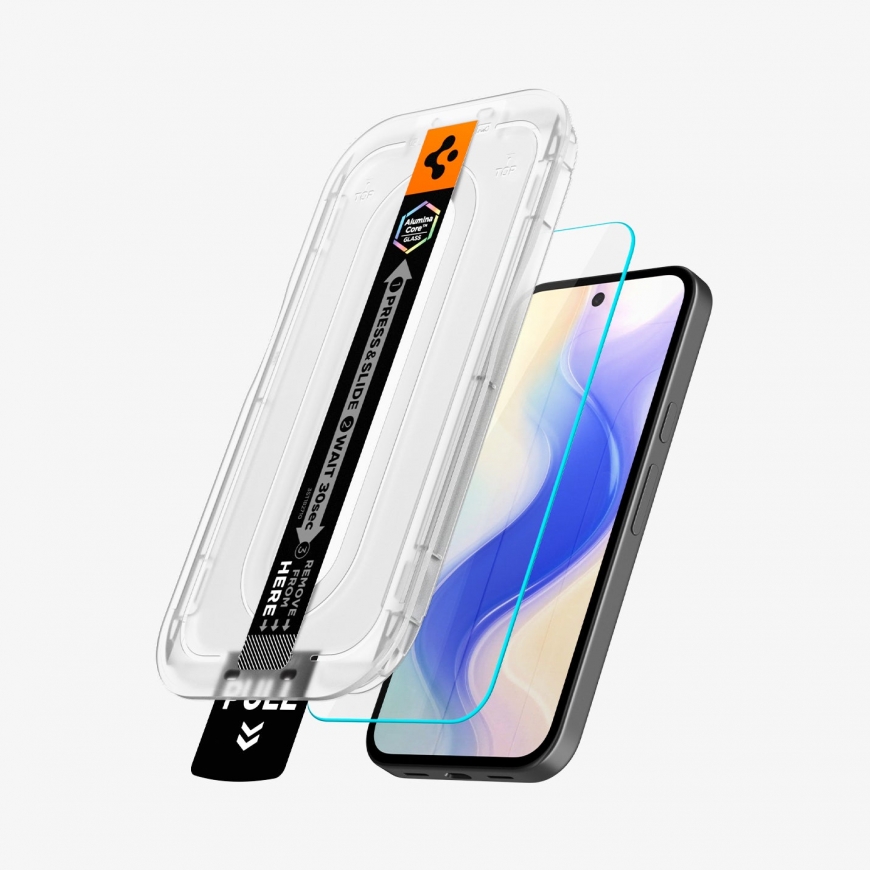 Spigen GLAS.tR EZ Fit Pro Pixel 10a Screen Protector – 3
