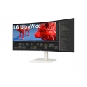 LG 38BR85QC-W computer monitor 96.5 cm (38") 3840 x 1600 pixels UltraWide Quad HD+ LCD White
