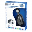 LogiLink ID0016 pele Birojs Abām rokām USB Type-A Optisks 800 DPI LogiLink ID0016 pele Birojs Abām rokām USB Type-A Optisks 800 DPI