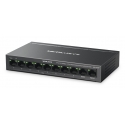 Mercusys MS110CMP verkkokytkin Fast Ethernet (10/100) Power over Ethernet -tuki Musta Mercusys MS110CMP verkkokytkin Fast Ethernet (10/100) Power over Ethernet -tuki Musta