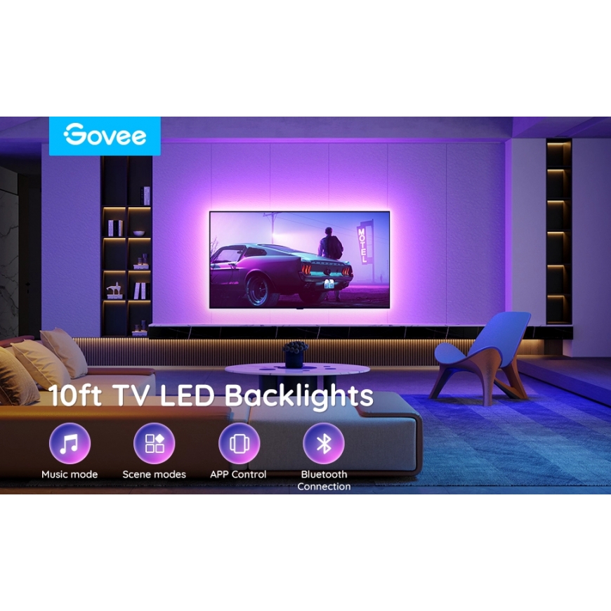 Govee H6178 Viedais joslas apgaismojums Bluetooth