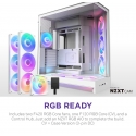NZXT H9 Flow RGB+ Midi Tower Valkoinen NZXT H9 Flow RGB+ Midi Tower Valkoinen
