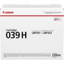 Canon CRG-039 H värikasetti 1 kpl Alkuperäinen Musta