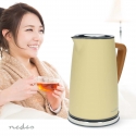 Nedis KAWK510EYW electric kettle 1.7 L 2200 W Yellow Nedis KAWK510EYW electric kettle 1.7 L 2200 W Yellow