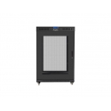 Lanberg FF01-8022-23BL püstik 22U Eraldiseisev serverikapp Must Lanberg FF01-8022-23BL püstik 22U Eraldiseisev serverikapp Must
