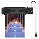 Savio LR-01/B laminator Cold/hot laminator 320 mm/min Black