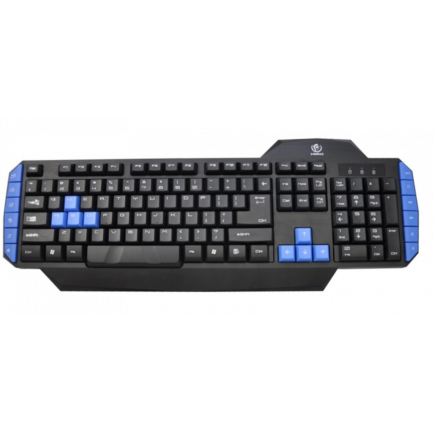 Rebeltec Warrior tastatūra Speļu USB QWERTY