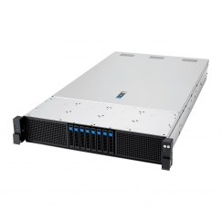 ASUS RS720A-E13-RS8G Socket SP5 Püstik (2U) Must, Hõbe