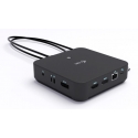 i-tec USB-C DP Dual HDMI Docking Station with Power Delivery 100 W + Universal Charger 100W i-tec USB-C DP Dual HDMI Docking Station with Power Delivery 100 W + Universal Charger 100W