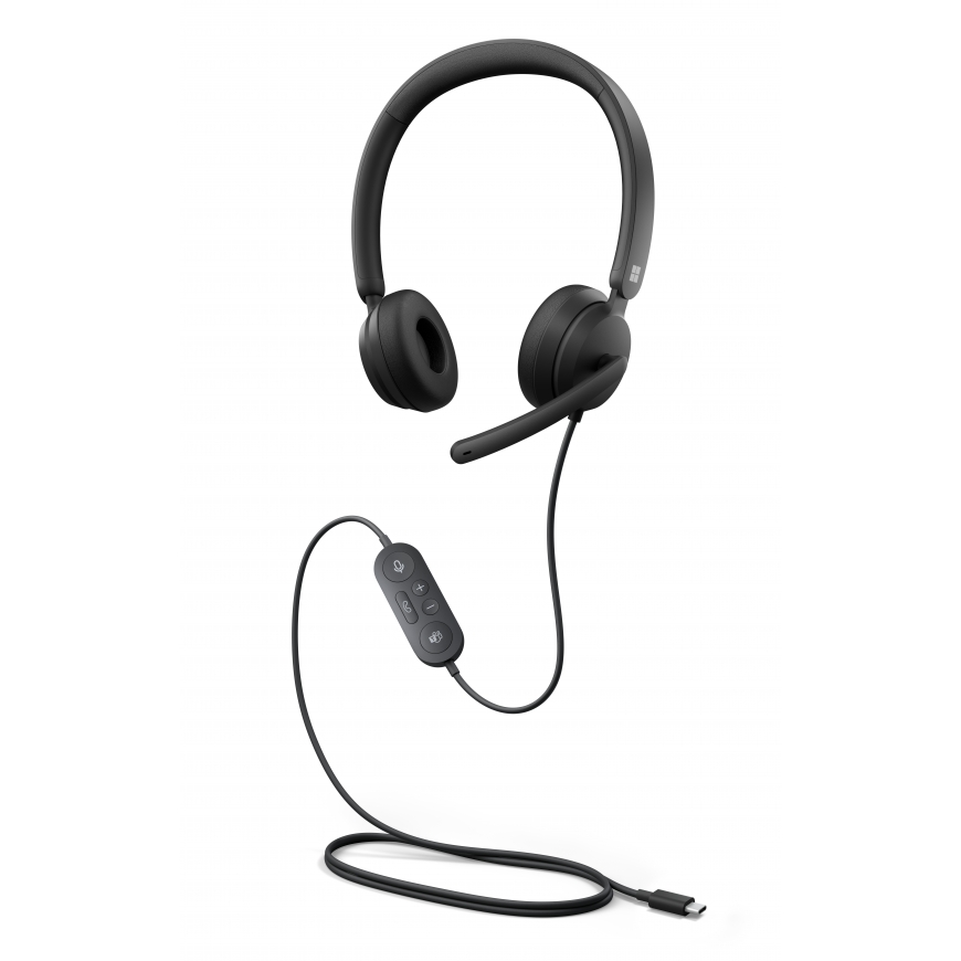 Microsoft Modern USB-C Headset Kõrvaklapp Juhtmega ühendatud Peavõru Kontor/kõnekeskus USB tüüp-C Mu