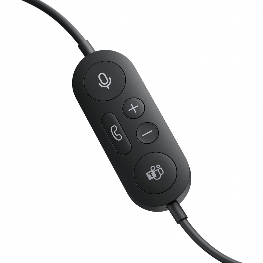 Microsoft Modern USB-C Headset Laisvų rankų įranga Vielinis Su lankeliu Biuras / skambučių centras C – 5