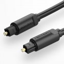 Vention BAEBF audiokaabel 1 m Toslink Must