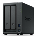 Synology DiskStation DS725+ сервер хранения / NAS сервер Ryzen Embedded R1600 4 GB DDR4 0 TB Черный