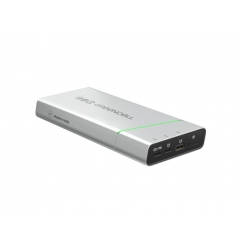 Green Cell PBPLGC20P ārējais akumulators Litija jons 20800 mAh Alumīnijs, Melns, Zaļš, Gaiši Pelēks, Sudrabs