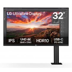 LG 32UN880K-B монитор для ПК 80 cm (31.5") 3840 x 2160 пикселей 4K Ultra HD ЖК Черный