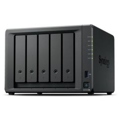 Synology DiskStation DS1525+ NAS ir duomenų saugojimo serveris Ryzen Embedded V1500B 8 GB DDR4 0 TB Juoda