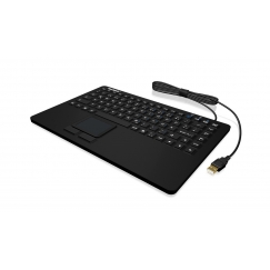 KeySonic KSK-5230 IN (DE) tastatūra Birojs USB QWERTZ Vācu Melns