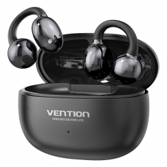 Vention ECHO CLIP A1 Гарнитура Беспроводной Open-ear Звонки/Музыка/Спорт/На каждый день USB Type-C Bluetooth Черный