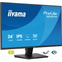 iiyama ProLite X2491H-B1 computer monitor 60.5 cm (23.8") 1920 x 1080 pixels Full HD LCD Black