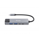 Equip 133496 док-станция для ноутбука Проводная USB 3.2 Gen 1 (3.1 Gen 1) Type-C Серый Equip 133496 док-станция для ноутбука Проводная USB 3.2 Gen 1 (3.1 Gen 1) Type-C Серый