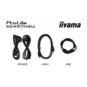 iiyama ProLite X2497HSU-B1 tietokoneen litteä näyttö 60,5 cm (23.8") 1920 x 1080 pikseliä Full HD LE