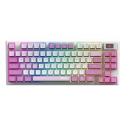 MSI FORGE GK600 TKL WIRELESS VIOLET klaviatūra Žaidimams USB + Bluetooth QWERTY Ispanas Rožinė, Viol MSI FORGE GK600 TKL WIRELESS VIOLET klaviatūra Žaidimams USB + Bluetooth QWERTY Ispanas Rožinė, Viol