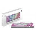 MSI FORGE GK600 TKL WIRELESS VIOLET klaviatūra Žaidimams USB + Bluetooth QWERTY Ispanas Rožinė, Viol MSI FORGE GK600 TKL WIRELESS VIOLET klaviatūra Žaidimams USB + Bluetooth QWERTY Ispanas Rožinė, Viol