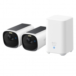 Eufy eufyCam E40 2-Cam Kit + HomeBase S280 Lode (forma) IP drošības kamera Ārējie 2688 x 1520 pikseļi Siena