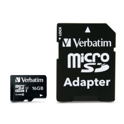 Verbatim Premium 16 GB MicroSDHC Klasės 10