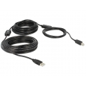 DeLOCK 20m, USB2.0-A - USB2.0-B USB kabelis USB A USB B Melns DeLOCK 20m, USB2.0-A - USB2.0-B USB kabelis USB A USB B Melns