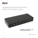CLUB3D CSV-1585 KVM переключатель Черный CLUB3D CSV-1585 KVM переключатель Черный