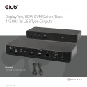 CLUB3D CSV-1585 KVM переключатель Черный CLUB3D CSV-1585 KVM переключатель Черный