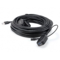 Equip 133348 USB kabelis USB 3.2 Gen 1 (3.1 Gen 1) 15 m USB A Melns Equip 133348 USB kabelis USB 3.2 Gen 1 (3.1 Gen 1) 15 m USB A Melns