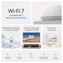 TP-Link DECO BE22 Kaksitaajuus (2,4 GHz/5 GHz) Wi-Fi 7 (802.11be) Valkoinen 2 Sisäinen