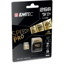 Emtec SpeedIN Pro 256 GB MicroSDXC UHS-I Klases 10 Emtec SpeedIN Pro 256 GB MicroSDXC UHS-I Klases 10