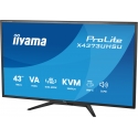 iiyama ProLite X4373UHSU-B2 монитор для ПК 108 cm (42.5") 3840 x 2160 пикселей 4K Ultra HD LED Черны