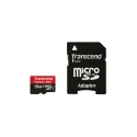 Transcend TS64GSDU3 128 GB MicroSDHC MLC Klases 10 Transcend TS64GSDU3 128 GB MicroSDHC MLC Klases 10