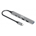 Port Designs 900163 jaotur USB tüüp-C 5000 Mbit/s Hõbe Port Designs 900163 jaotur USB tüüp-C 5000 Mbit/s Hõbe