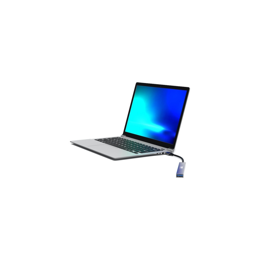 Port Designs 900163 interface hub USB Type-C 5000 Mbit/s Silver – 4