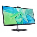 Acer CB3 CB343CUR D kompiuterio monitorius 86,4 cm (34") 3440 x 1440 pikseliai UltraWide Quad HD Juo Acer CB3 CB343CUR D kompiuterio monitorius 86,4 cm (34") 3440 x 1440 pikseliai UltraWide Quad HD Juo