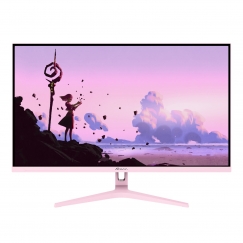 Arozzi Nova 32″ kompiuterio monitorius 80 cm (31.5") 2560 x 1440 pikseliai Quad HD LED Rožinė