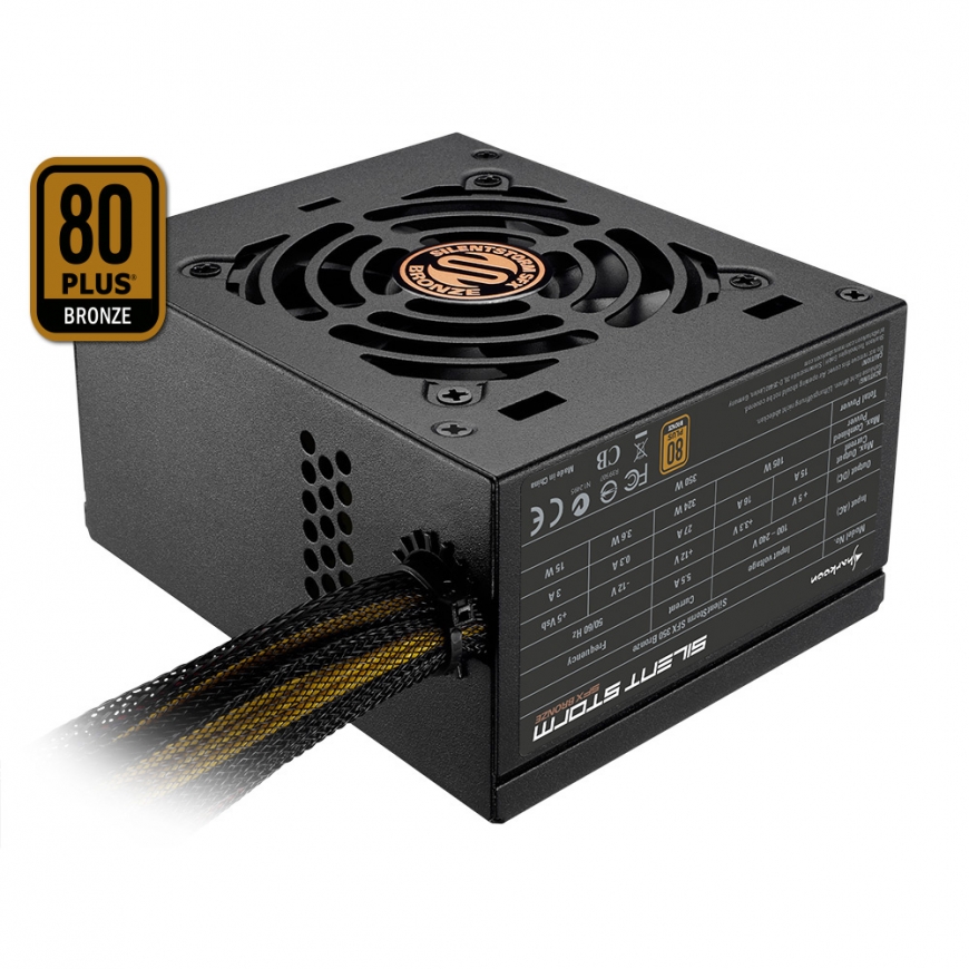 Sharkoon SilentStorm SFX Bronze power supply unit 450 W 20+4 pin ATX Black – 2